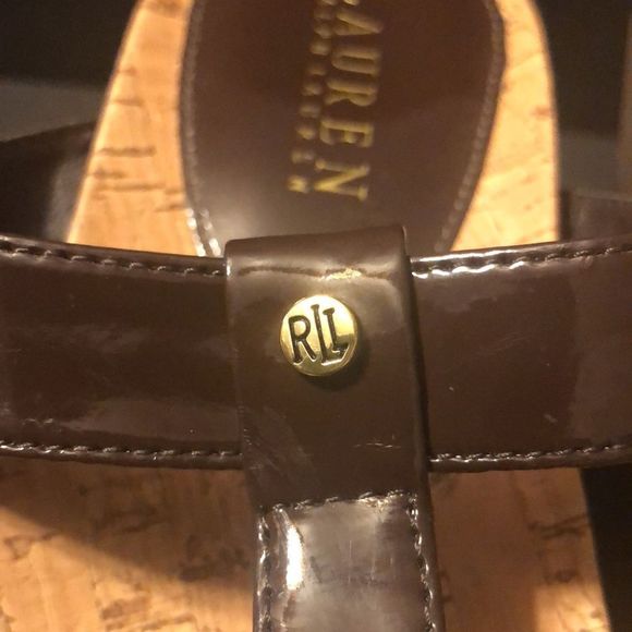 Lauren Ralph Lauren wedge sandals - Picture 2 of 8